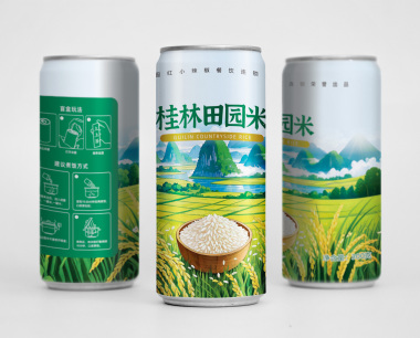 大米易拉罐